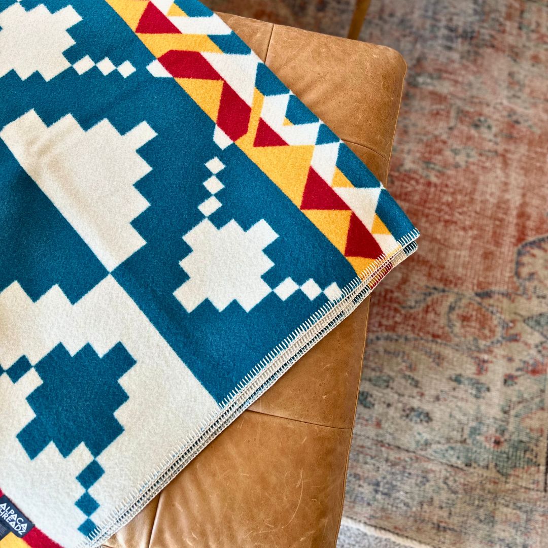 Chakana Alpaca Camp Blanket