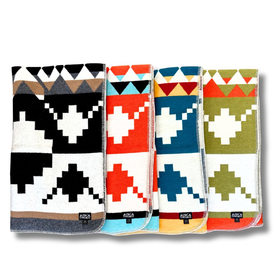 Chakana Alpaca Camp Blanket