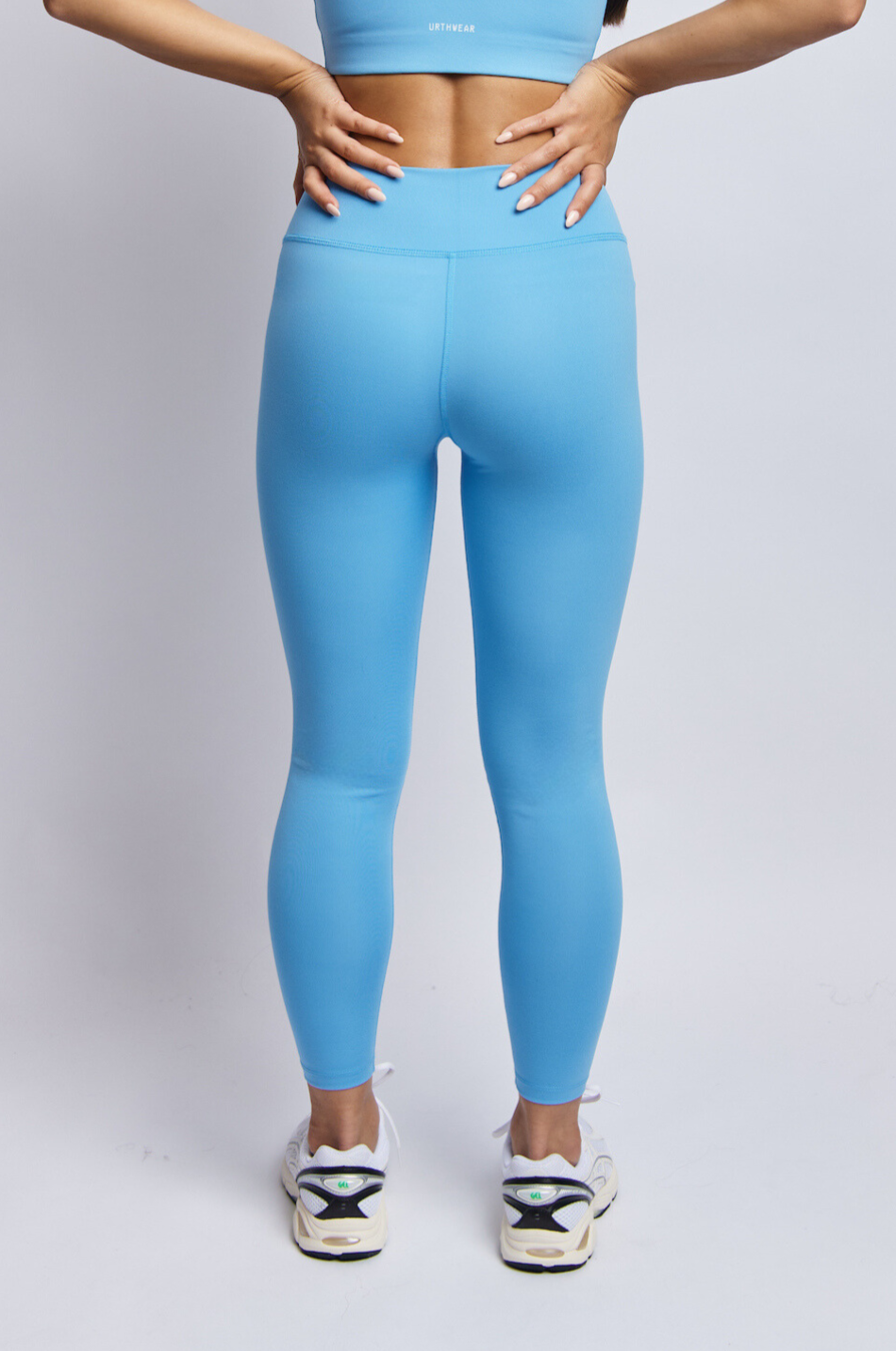 Ecomoss Medium Compression Legging, Electric Blue by URTHWEAR
