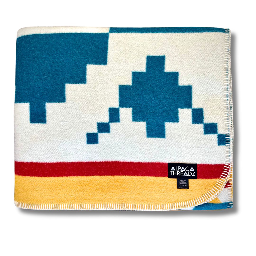 Chakana Alpaca Camp Blanket