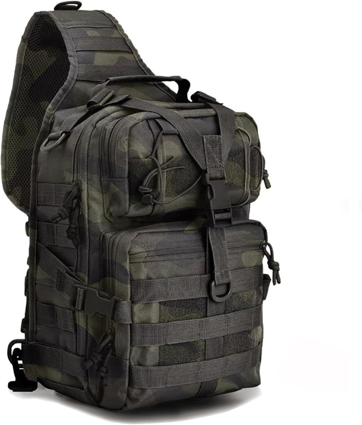 FR Fashion Co. MOLLE Tactical Crossbody Sling Bag by FR Fashion Co.