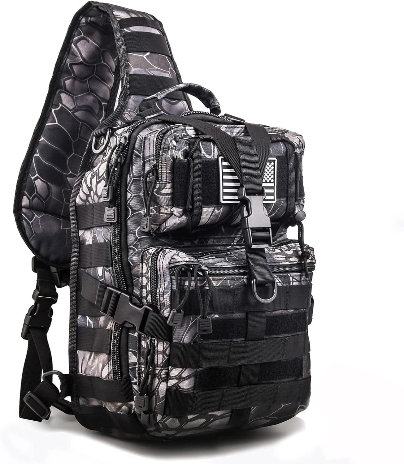 FR Fashion Co. MOLLE Tactical Crossbody Sling Bag by FR Fashion Co.