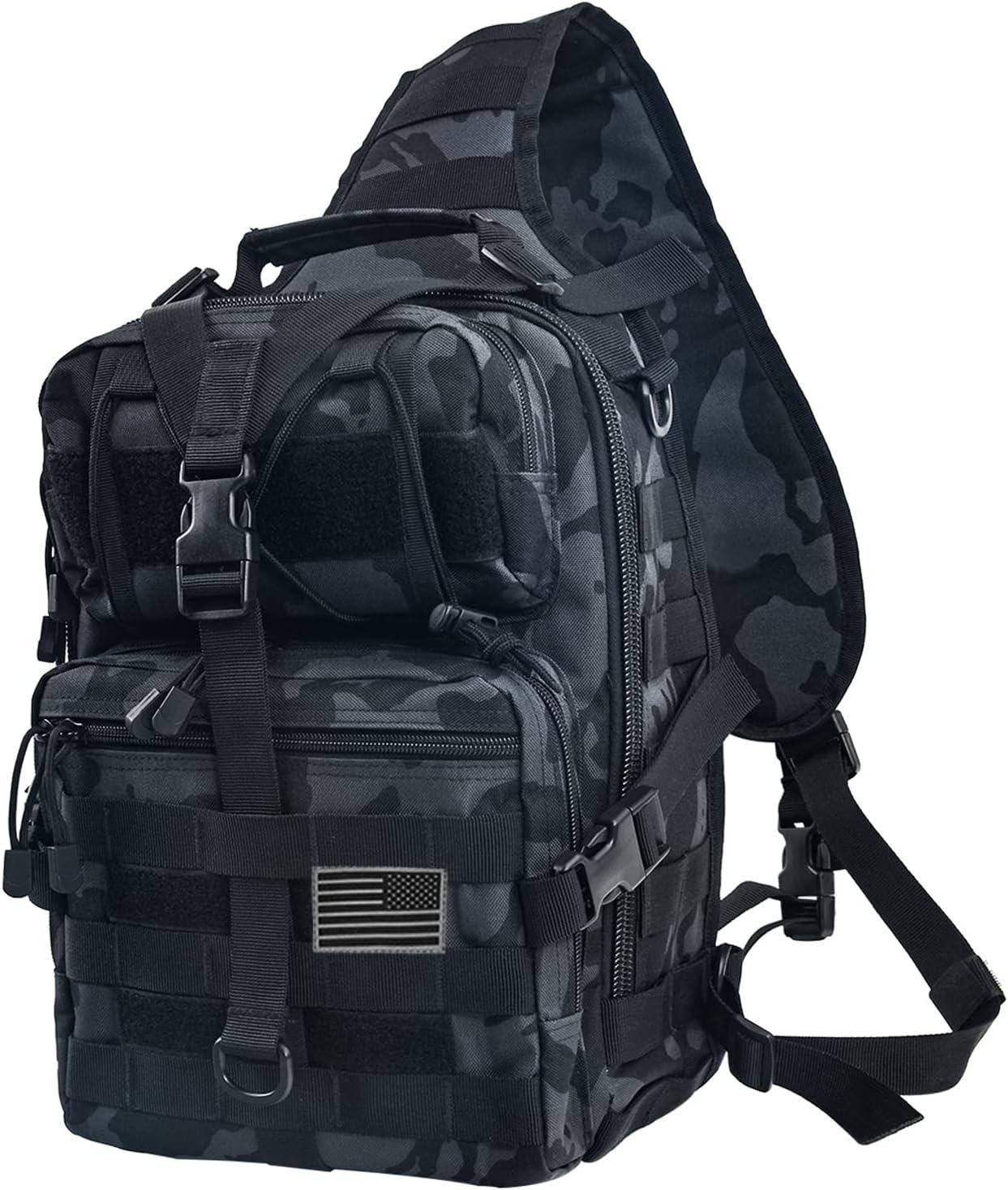 FR Fashion Co. MOLLE Tactical Crossbody Sling Bag by FR Fashion Co.