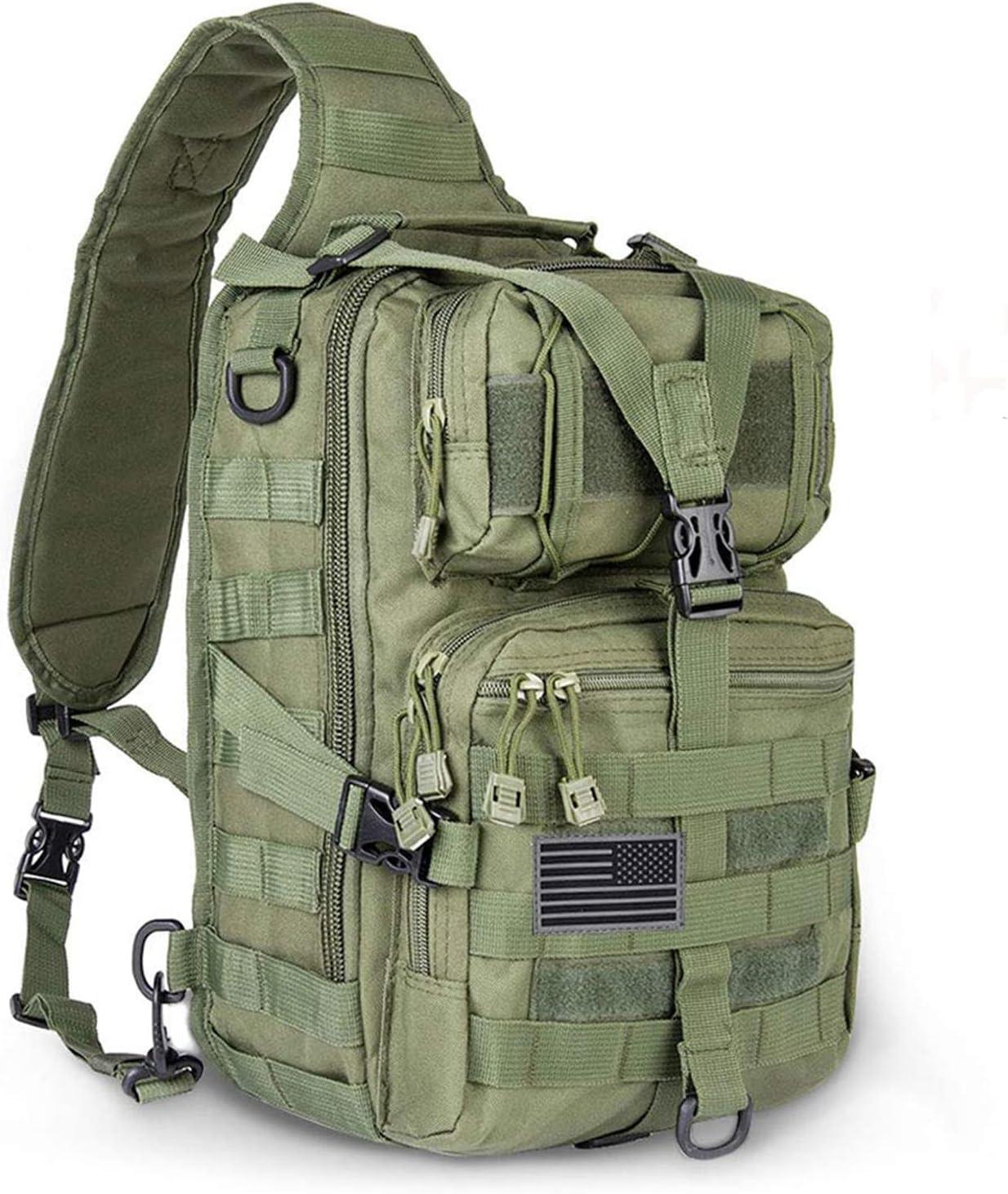 FR Fashion Co. MOLLE Tactical Crossbody Sling Bag by FR Fashion Co.