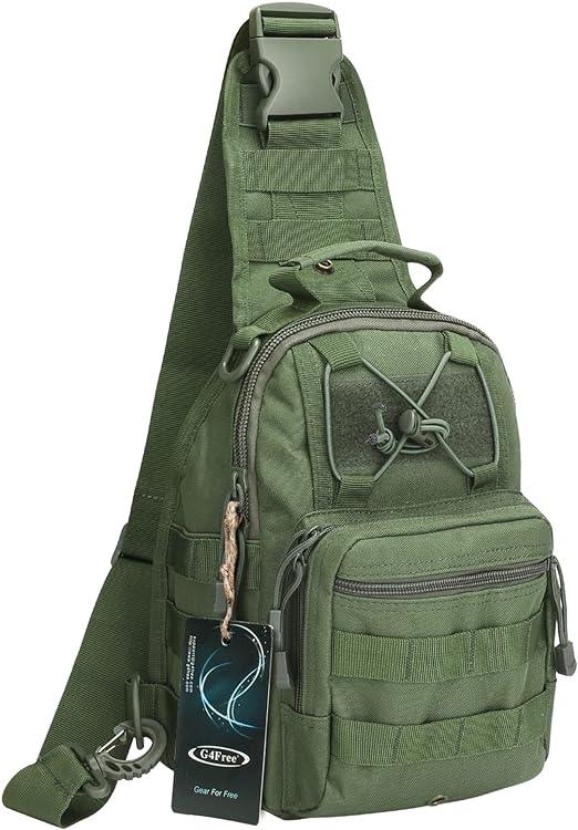FR Fashion Co. 4‑Way Carrying Design Sling Bag by FR Fashion Co.