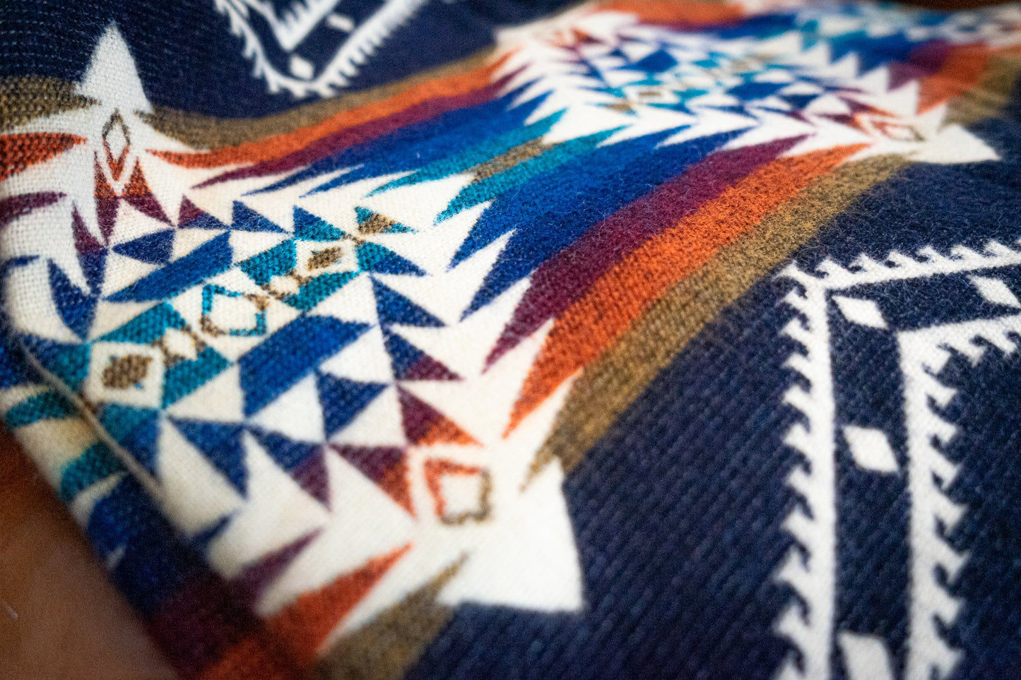 Andean Alpaca Wool Blanket - Rio