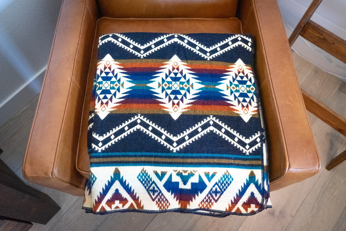 Andean Alpaca Wool Blanket - Rio