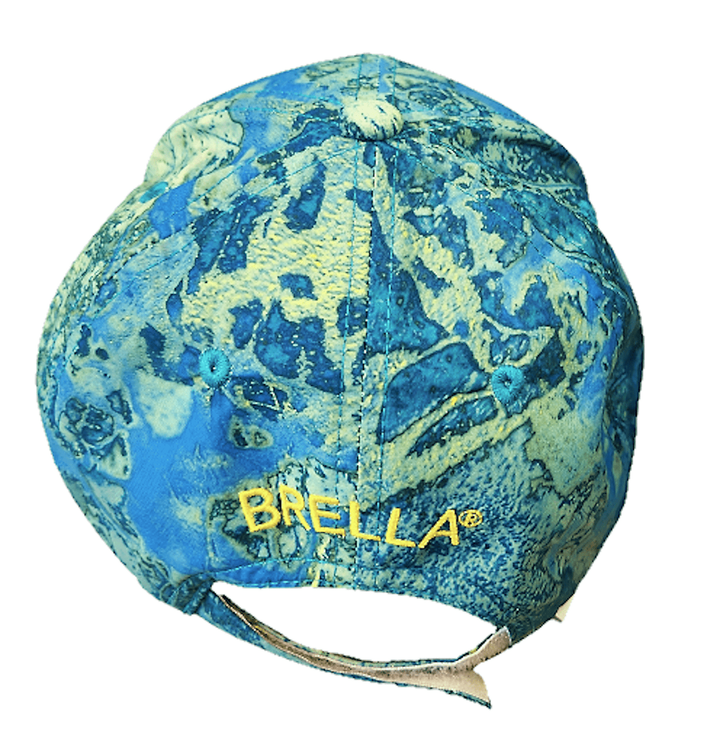 Brella Blue Yellow Unisex Waterproof Hat by BRELLA
