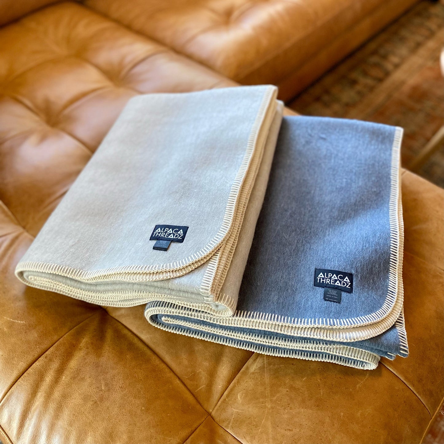 Alpaca Camp Throw - Solids