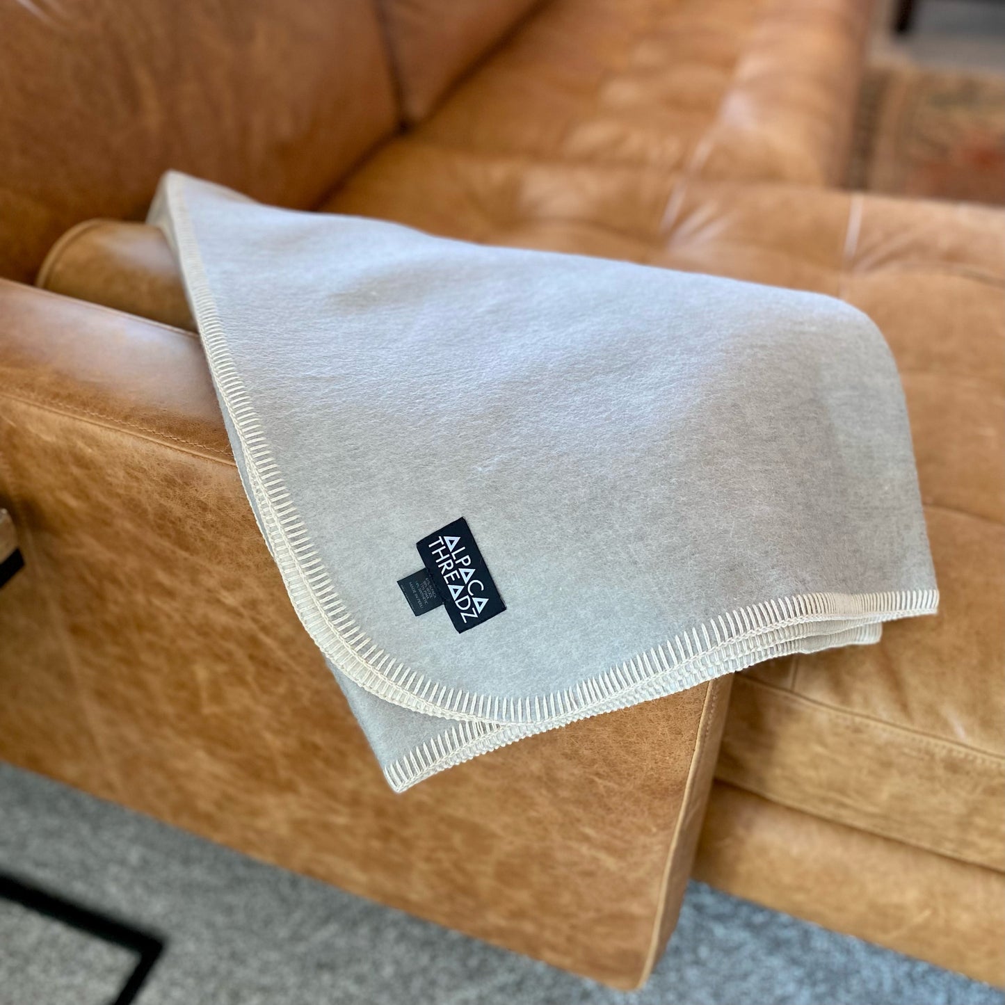Alpaca Camp Throw - Solids