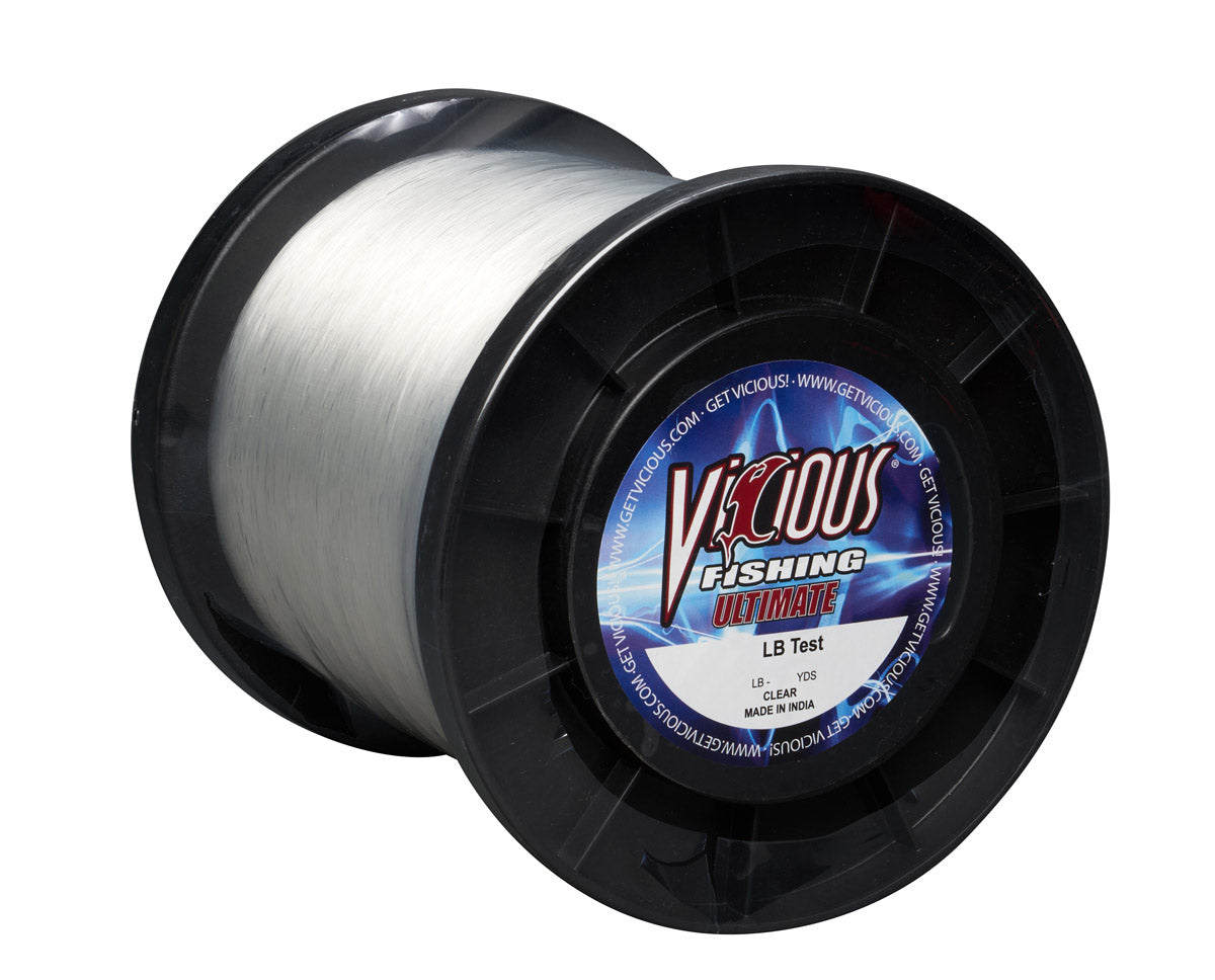 Vicious Ultimate Clear Mono - 60 Lb Test