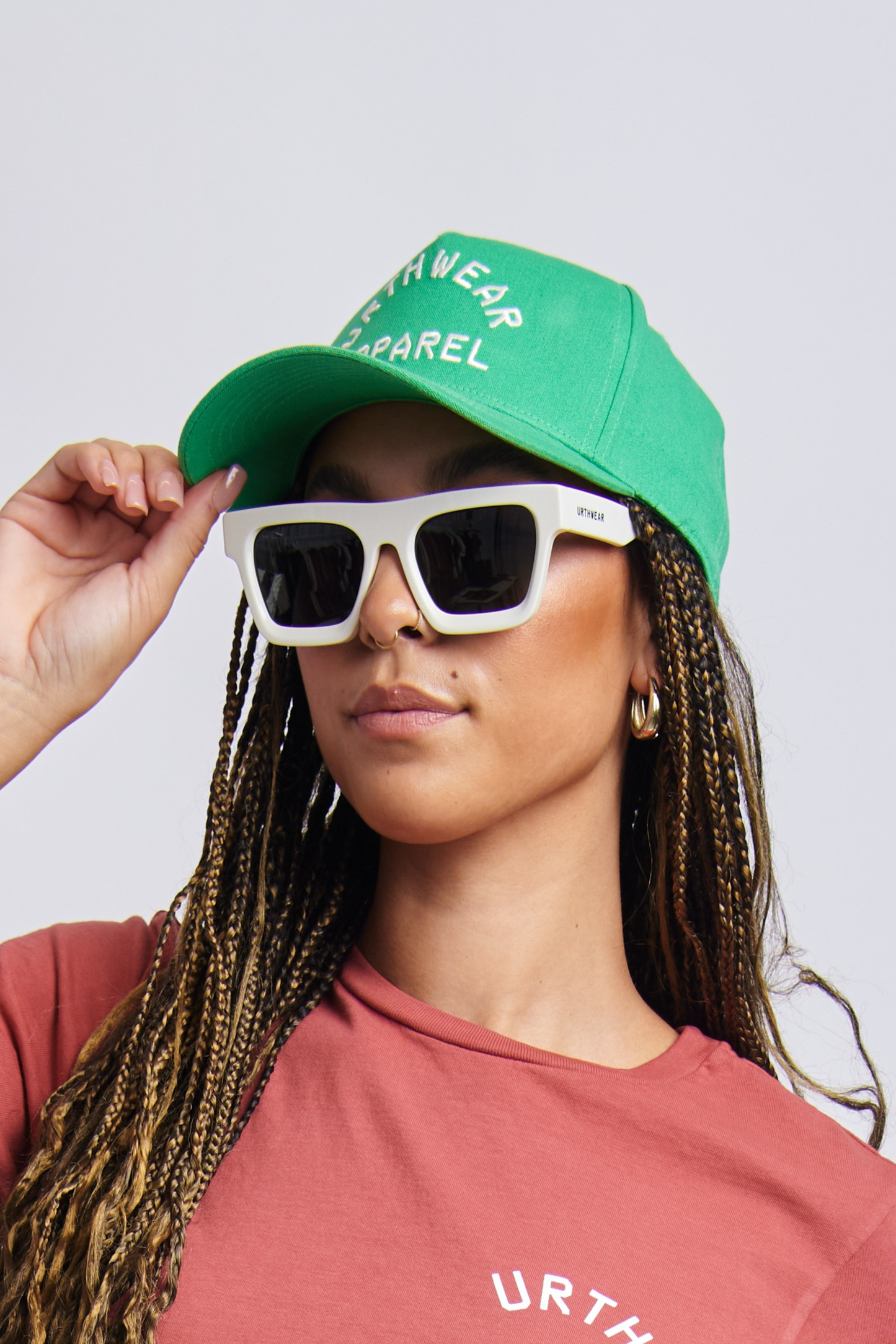 Aviator Cap, Digital Green by URTHWEAR