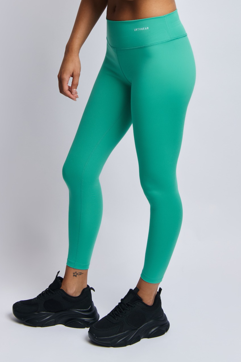Ecomoss Medium Compression Legging, Digital Green by URTHWEAR