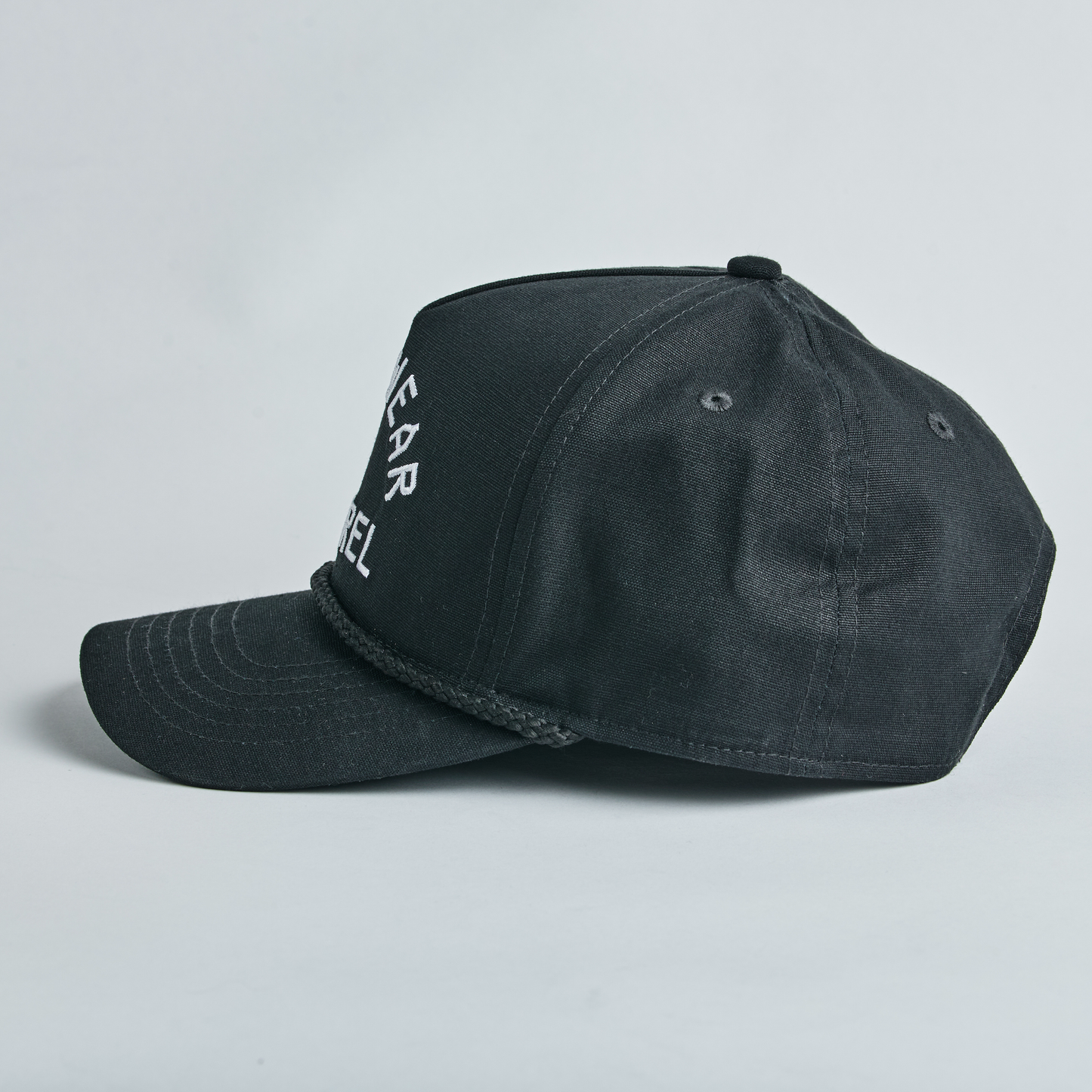 Roped Aviator Cap, Stealth Black by URTHWEAR