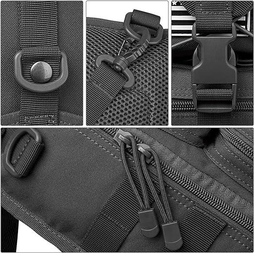 FR Fashion Co. 14" Men's 15L Tactical MOLLE Sling Bag - FR Fashion Co.