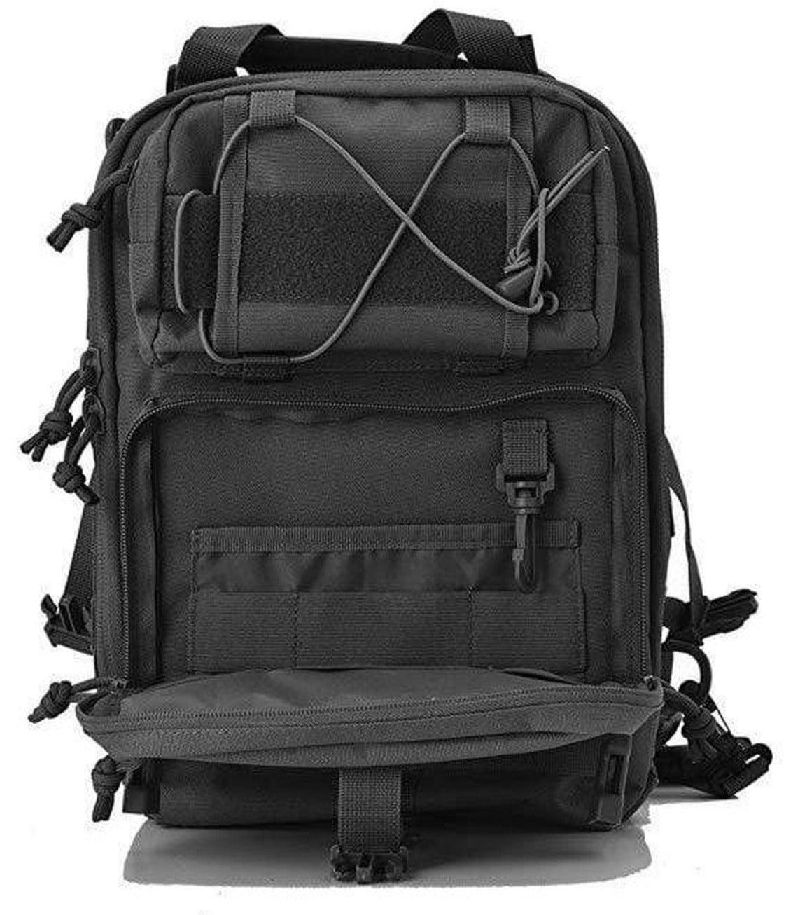 FR Fashion Co. 14" Men's MOLLE Tactical Armor Crossbody Sling Bag - FR Fashion Co.