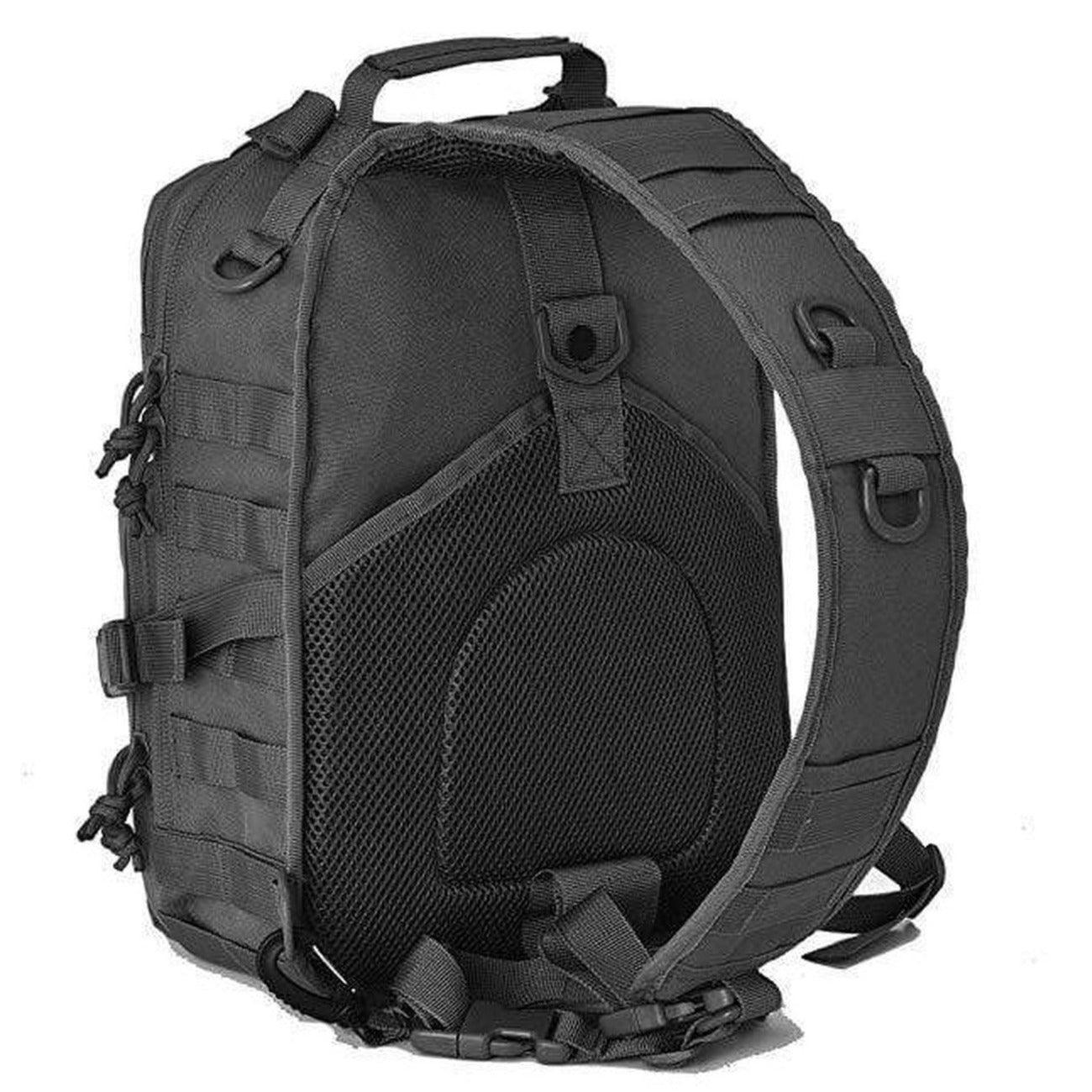 FR Fashion Co. 14" Men's MOLLE Tactical Armor Crossbody Sling Bag - FR Fashion Co.