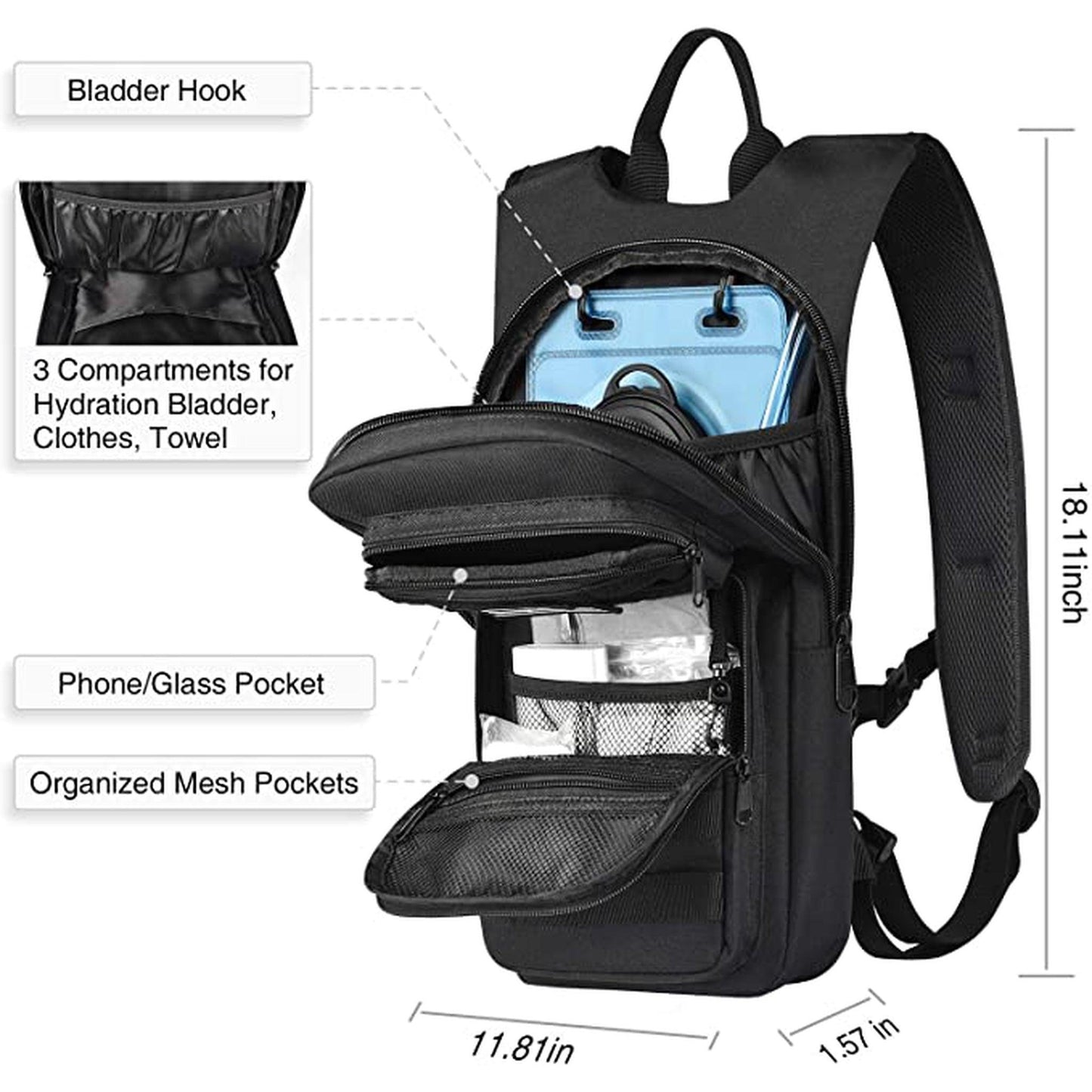 3L Hydration BPA-Free Men's Tactical Backpack - FR Fashion Co.