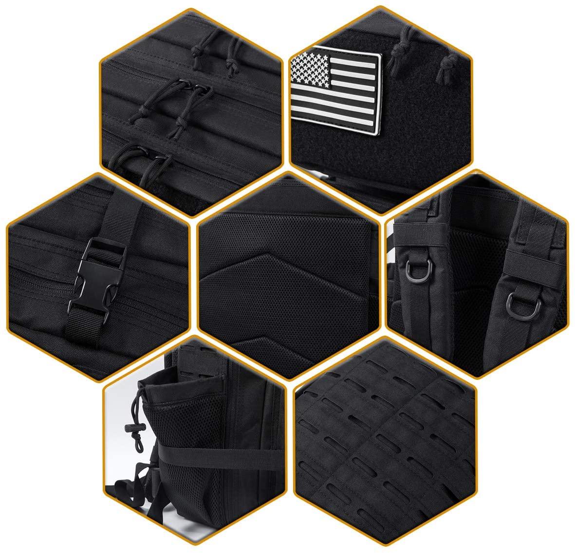 45L Capacity Men's Tactical Backpack - FR Fashion Co.