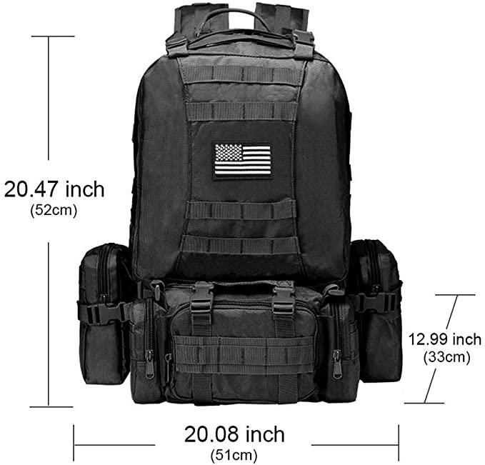 Carry-All Military Tactical Backpack - FR Fashion Co.