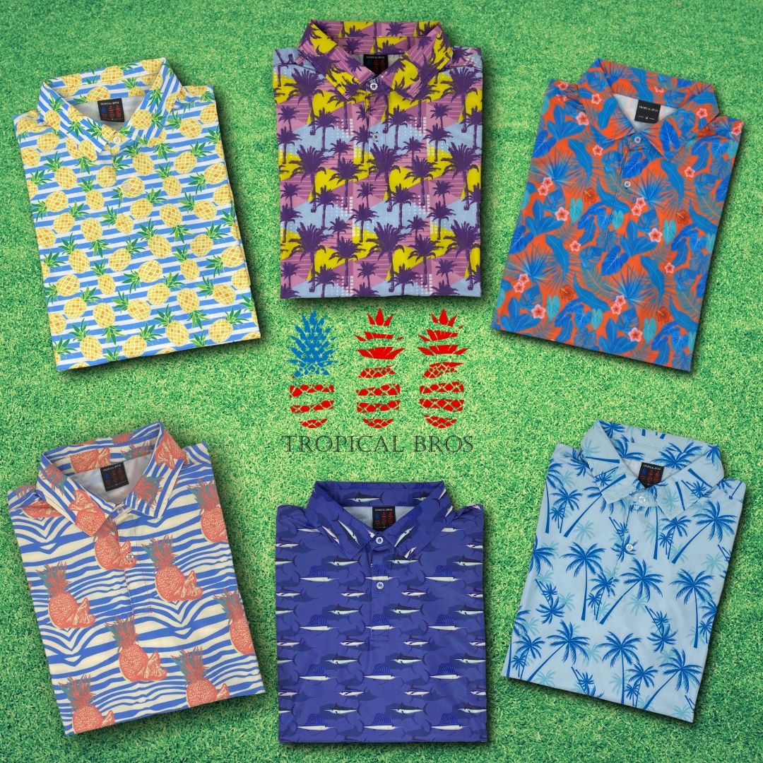 The Miami Gangster Everyday Polo by Tropical Bros