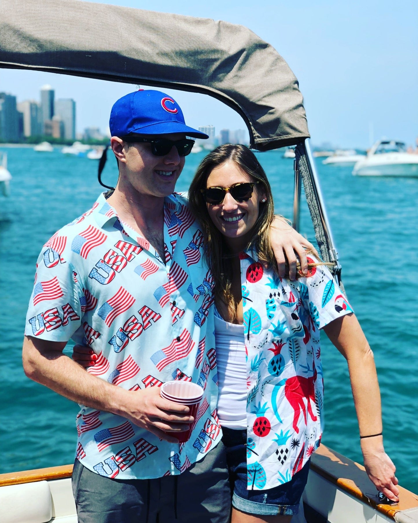 'Merica Hawaiian Shirt by Tropical Bros