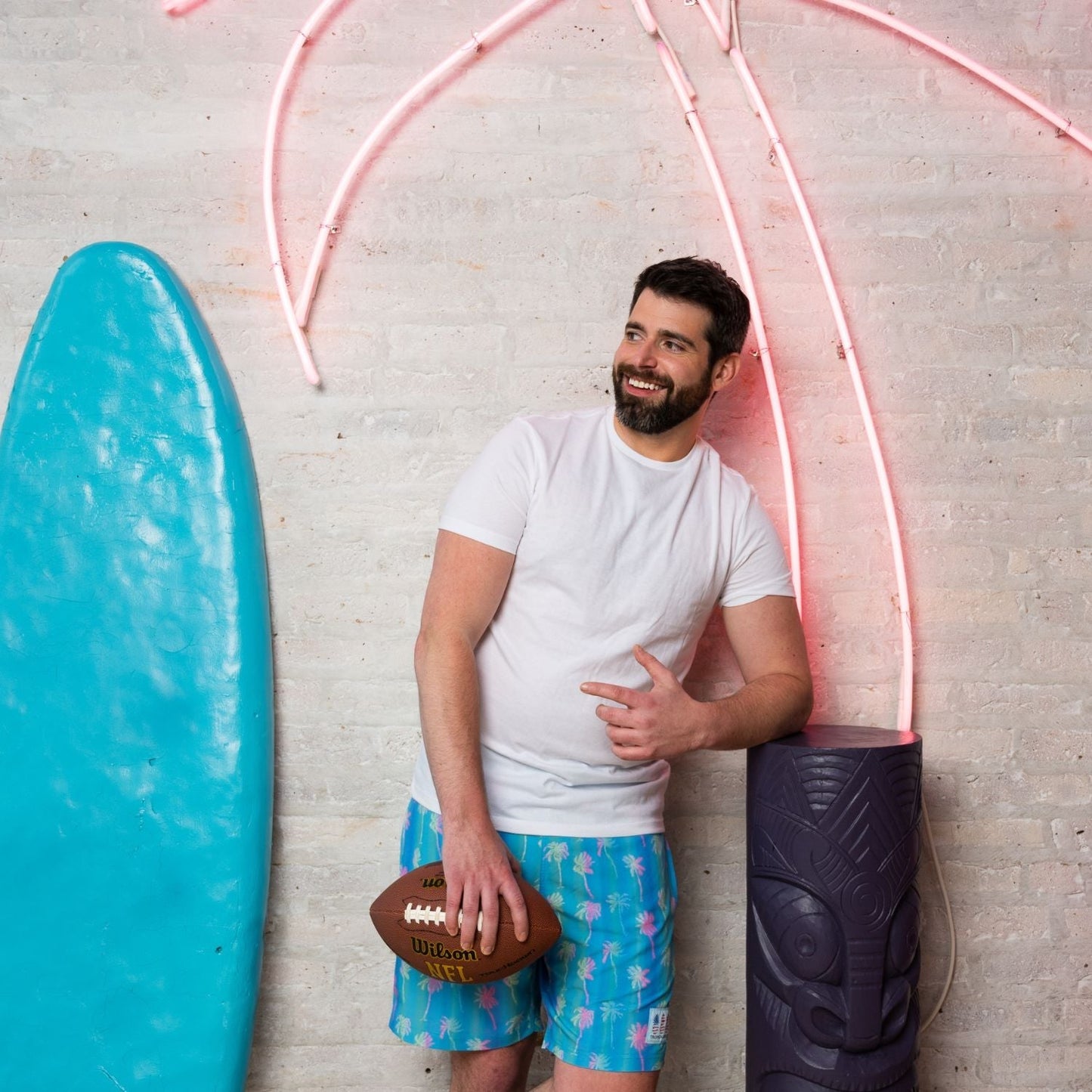 Pineapple Vibes Swimsuit Shorts by Tropical Bros