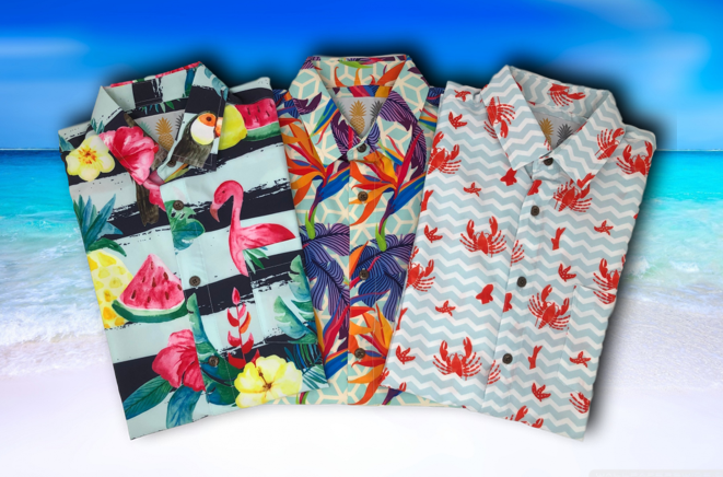 Super Stretch - The Kramer Hawaiian Shirt by Tropical Bros