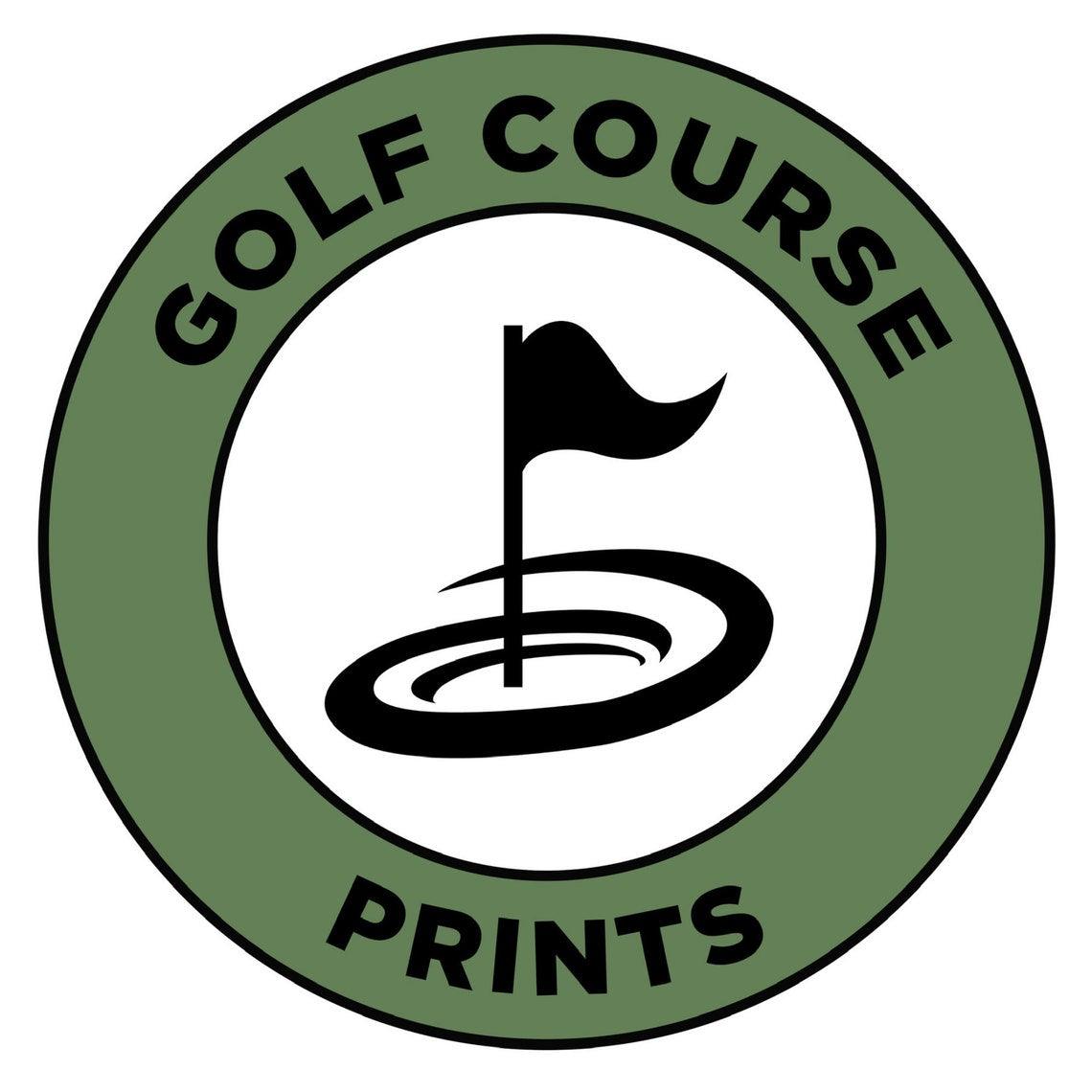 Pebble Beach, California by Golf Course Prints