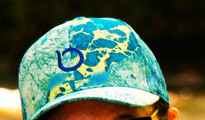 Brella Blue Yellow Unisex Waterproof Hat by BRELLA