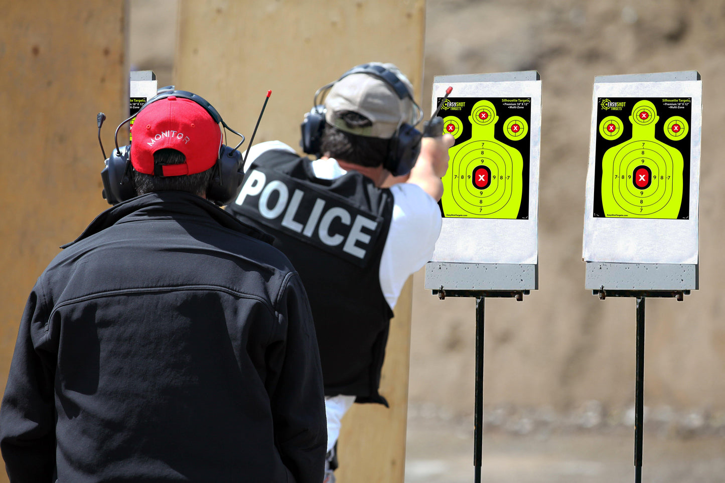 105 Pack - Neon Yellow - Silhouette Targets - EasyShot Targets