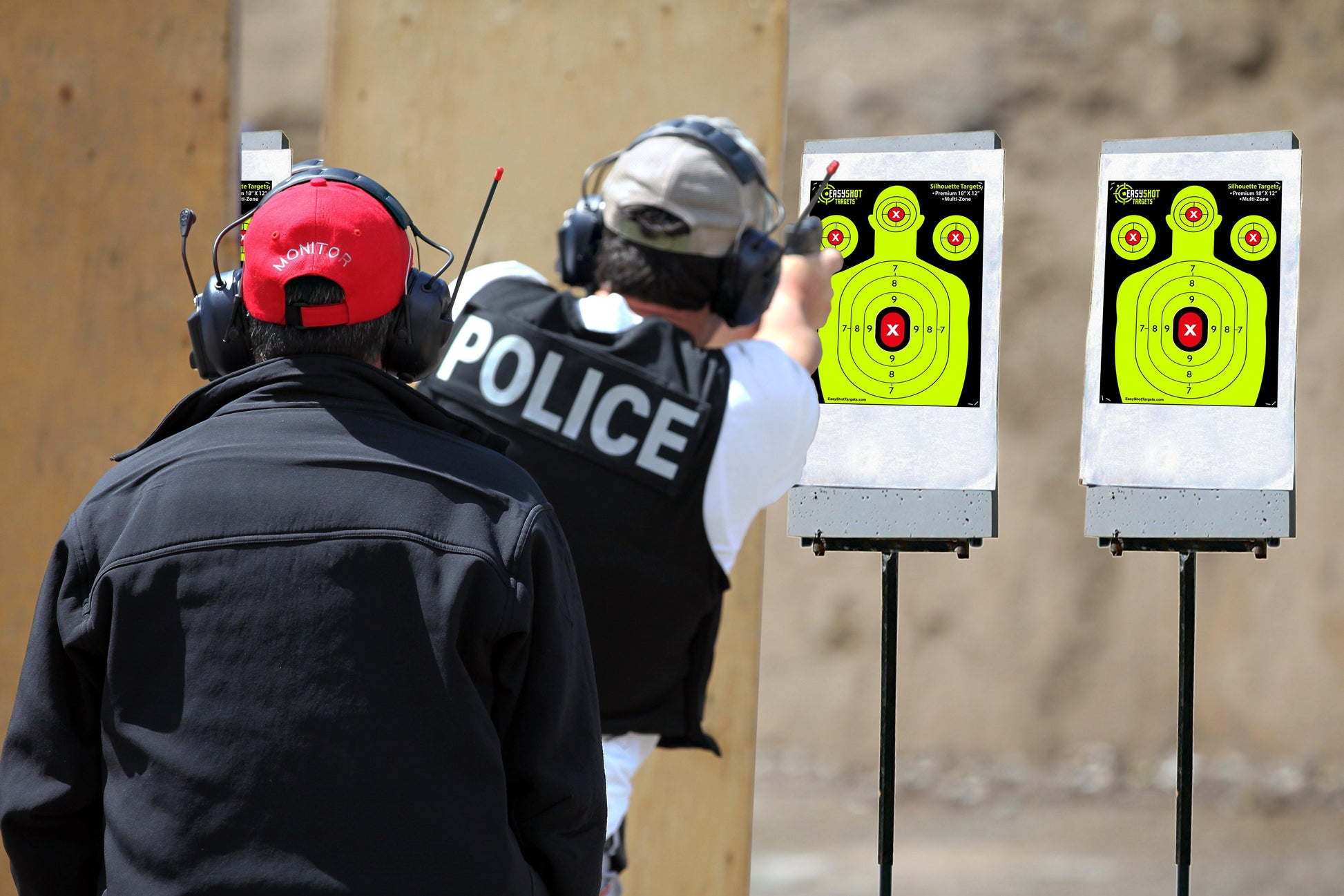 105 Pack - Neon Yellow - Silhouette Targets - EasyShot Targets