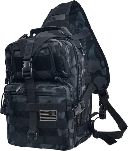FR Fashion Co. MOLLE Tactical Crossbody Sling Bag by FR Fashion Co.