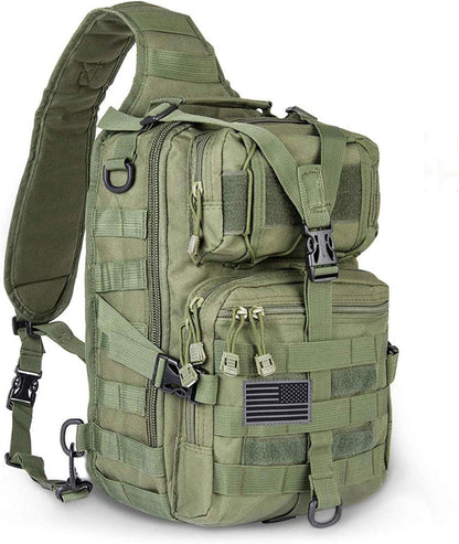 FR Fashion Co. MOLLE Tactical Crossbody Sling Bag by FR Fashion Co.