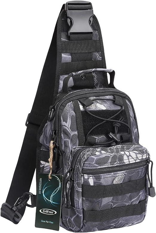 FR Fashion Co. 4‑Way Carrying Design Sling Bag by FR Fashion Co.