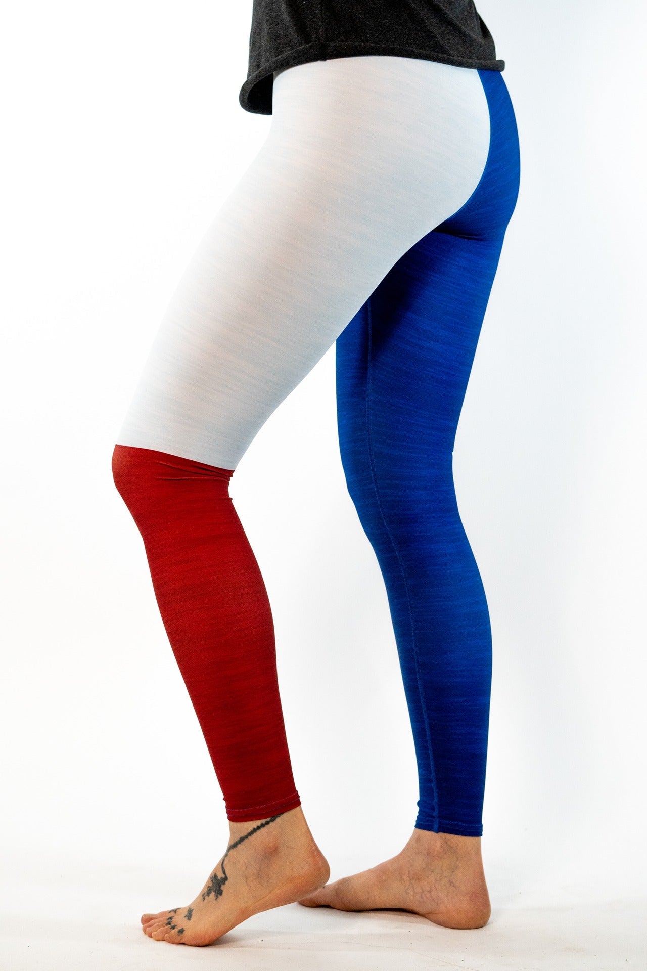 Texas State Pride Flag Yoga Pants *FINAL SALE* by Colorado Threads Clothing