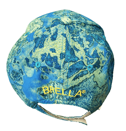 Brella Blue Yellow Unisex Waterproof Hat by BRELLA