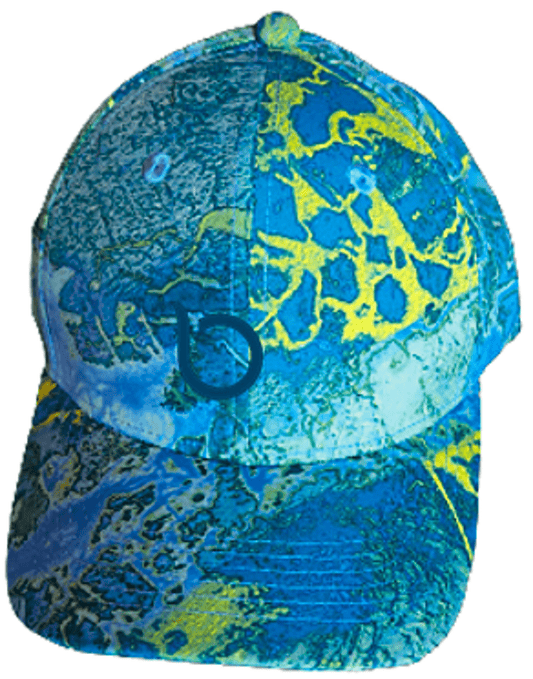 Brella Blue Yellow Unisex Waterproof Hat by BRELLA