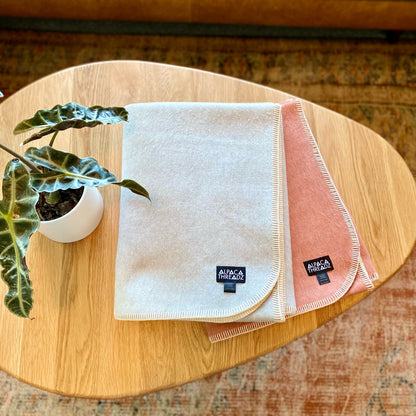 Alpaca Camp Throw - Solids