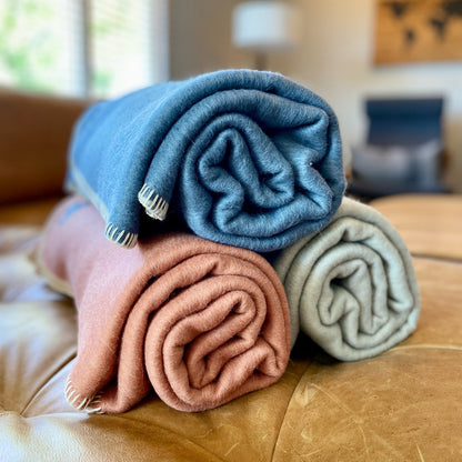 Alpaca Camp Throw - Solids