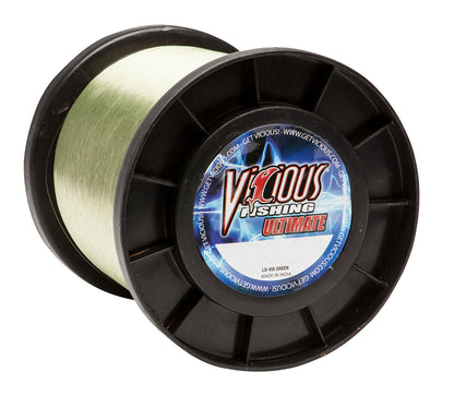 Vicious Ultimate Lo-Vis Green Mono - 4 Lb Test