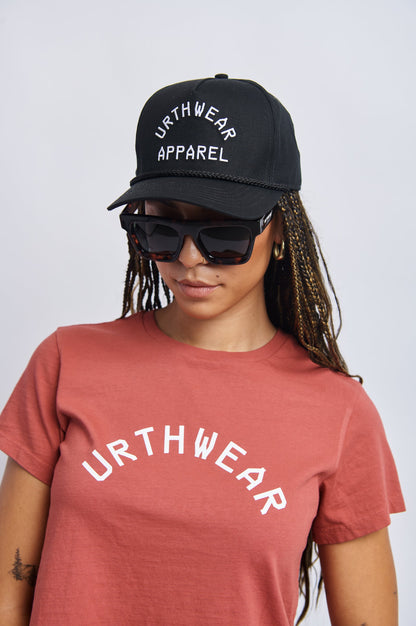Roped Aviator Cap, Stealth Black by URTHWEAR