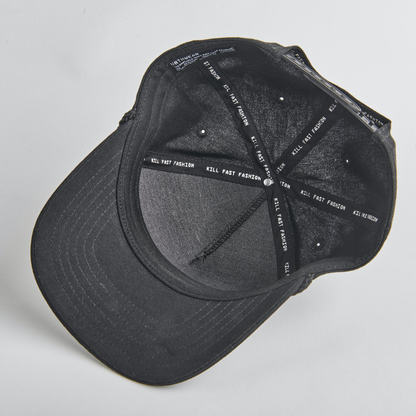 Roped Aviator Cap, Stealth Black by URTHWEAR