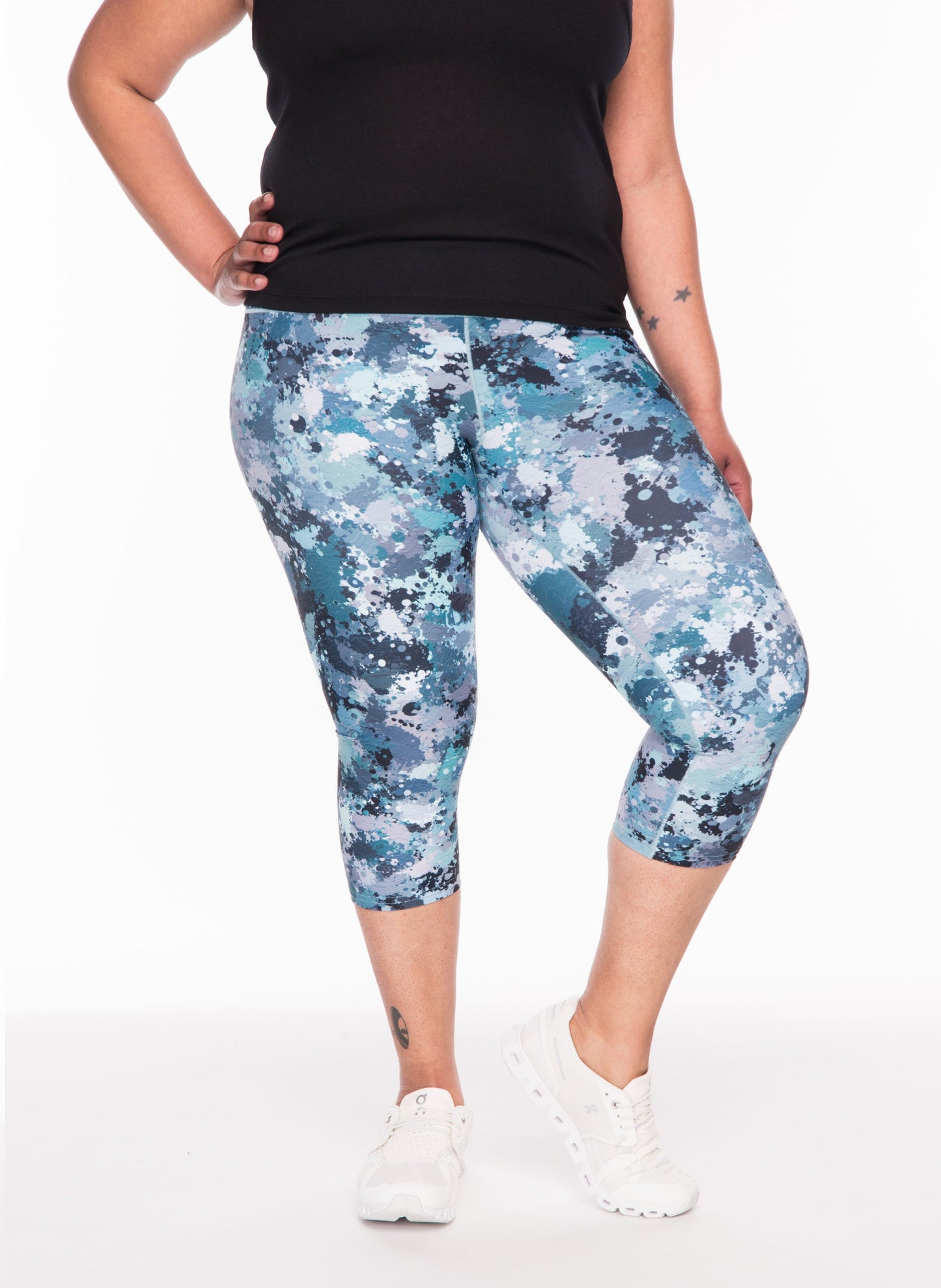 Blue Bliss Capris *FINAL SALE* by Colorado Threads Clothing