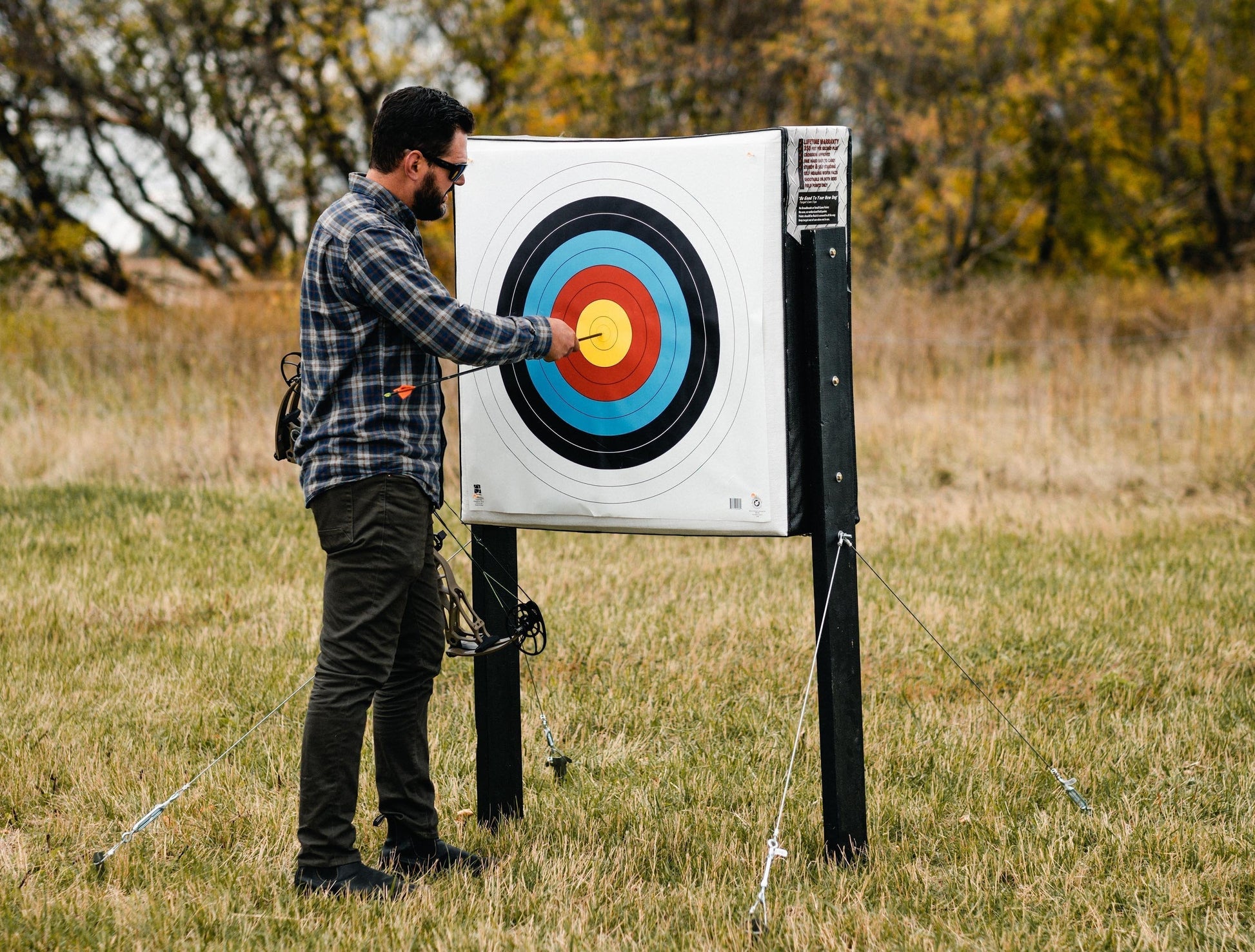 Bulldog Targets Archery Target NEW PLUS Series Bulldog RangeDog PLUS Archery Target With Outdoor Stand