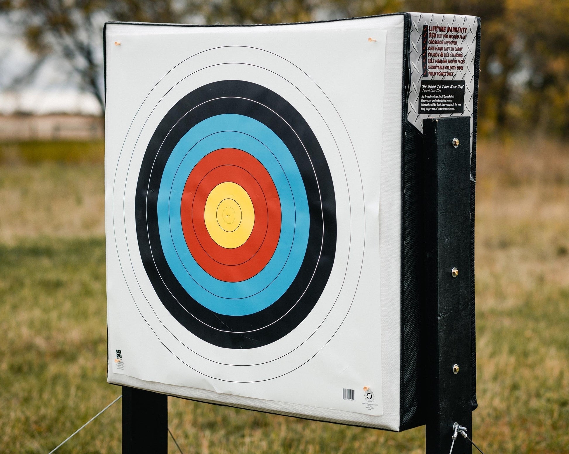 Bulldog Targets Archery Target NEW PLUS Series Bulldog RangeDog PLUS Archery Target With Outdoor Stand