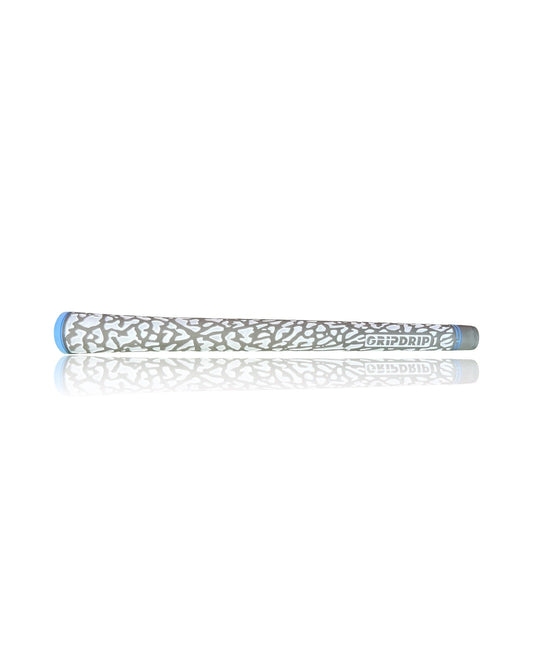 Par 3 Swing Grip - Grey, White, Carolina Blue by GripDrip